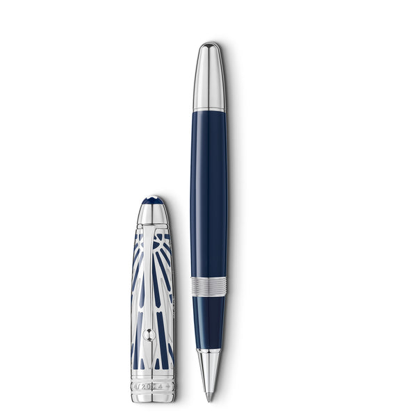 Montblanc Tintenroller 162 Meisterstück The Origin Doué Blue