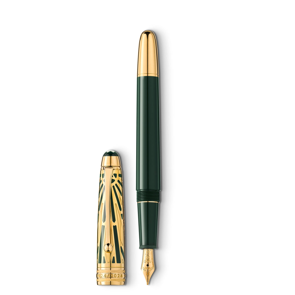 Montblanc Füllfederhalter 145 Meisterstück The Origin Doué Green – Ansicht 1