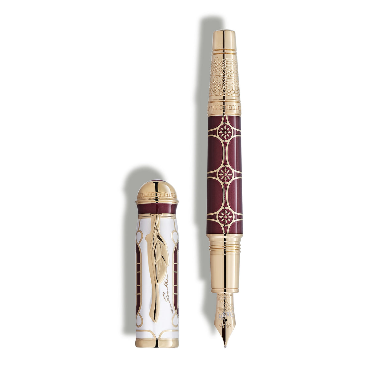 Montblanc Füllfederhalter Writers Edition Goethe Limited Edition 1808 Perlmutt – Ansicht 1