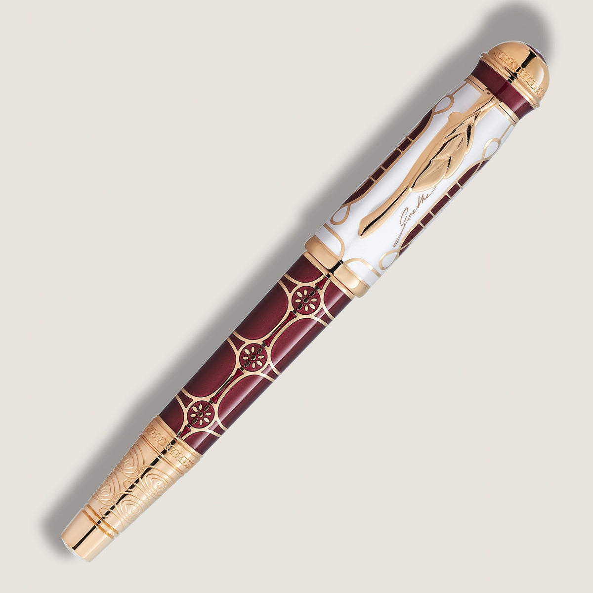 Montblanc Füllfederhalter Writers Edition Goethe Limited Edition 1808 Perlmutt – Ansicht 3