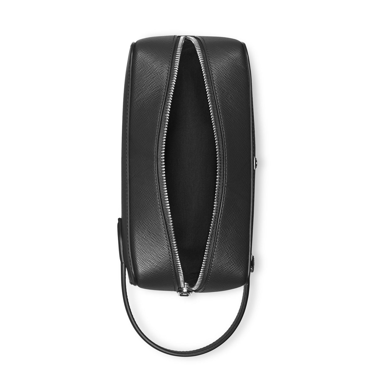 Montblanc Kosmetik Clutch aus Sartorial Leder – Schwarz – Ansicht 6