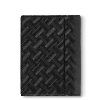 Montblanc Kartenetui 4 cc aus Extreme Leder – Schwarz – Ansicht 3