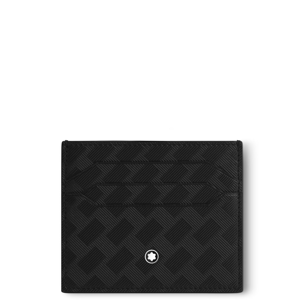 Montblanc Kartenetui 6 cc aus Extreme Leder – Schwarz – Ansicht 1