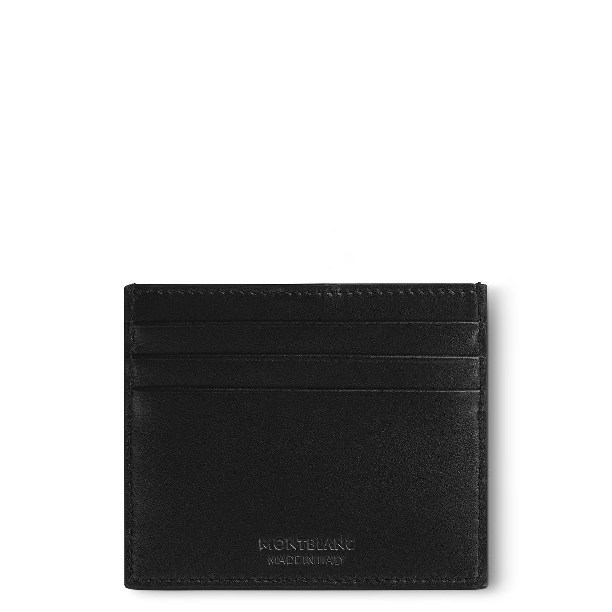 Montblanc Kartenetui 6 cc aus Extreme Leder – Schwarz – Ansicht 2