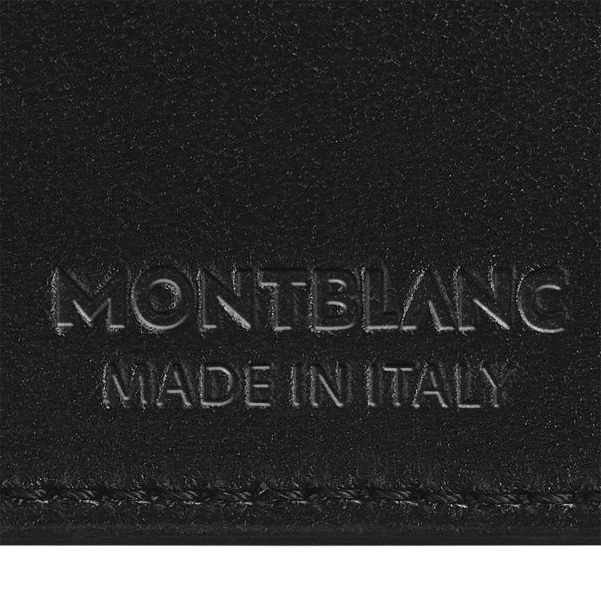 Montblanc Kartenetui 6 cc aus Extreme Leder – Schwarz – Ansicht 3