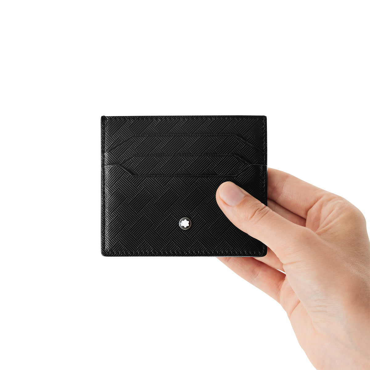 Montblanc Kartenetui 6 cc aus Extreme Leder – Schwarz – Ansicht 5