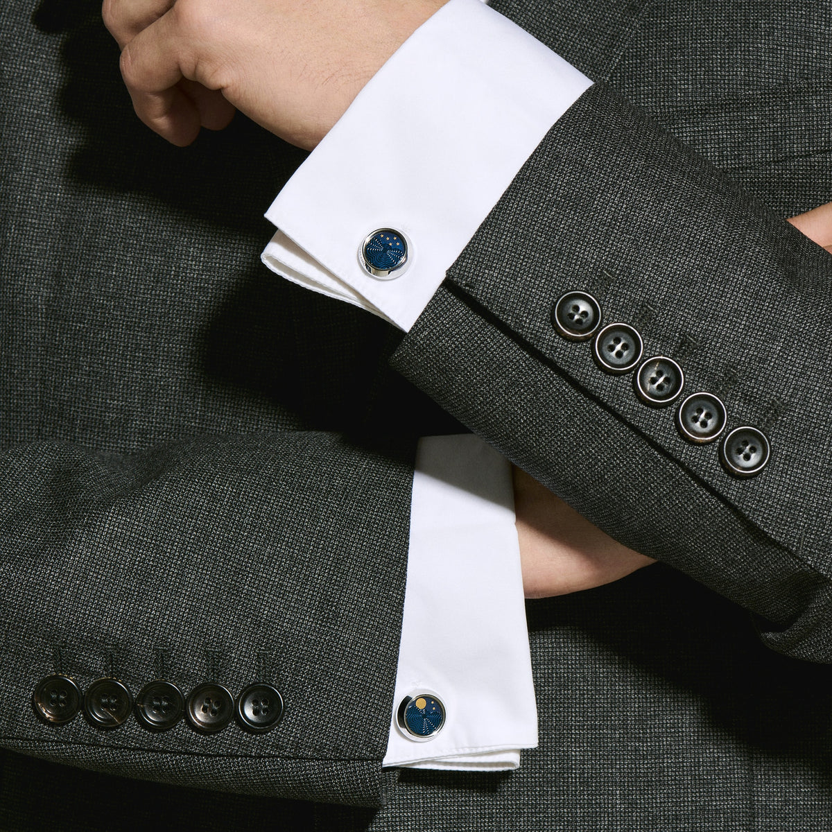 Montblanc Manschettenknöpfe Moonphase – Ansicht 3