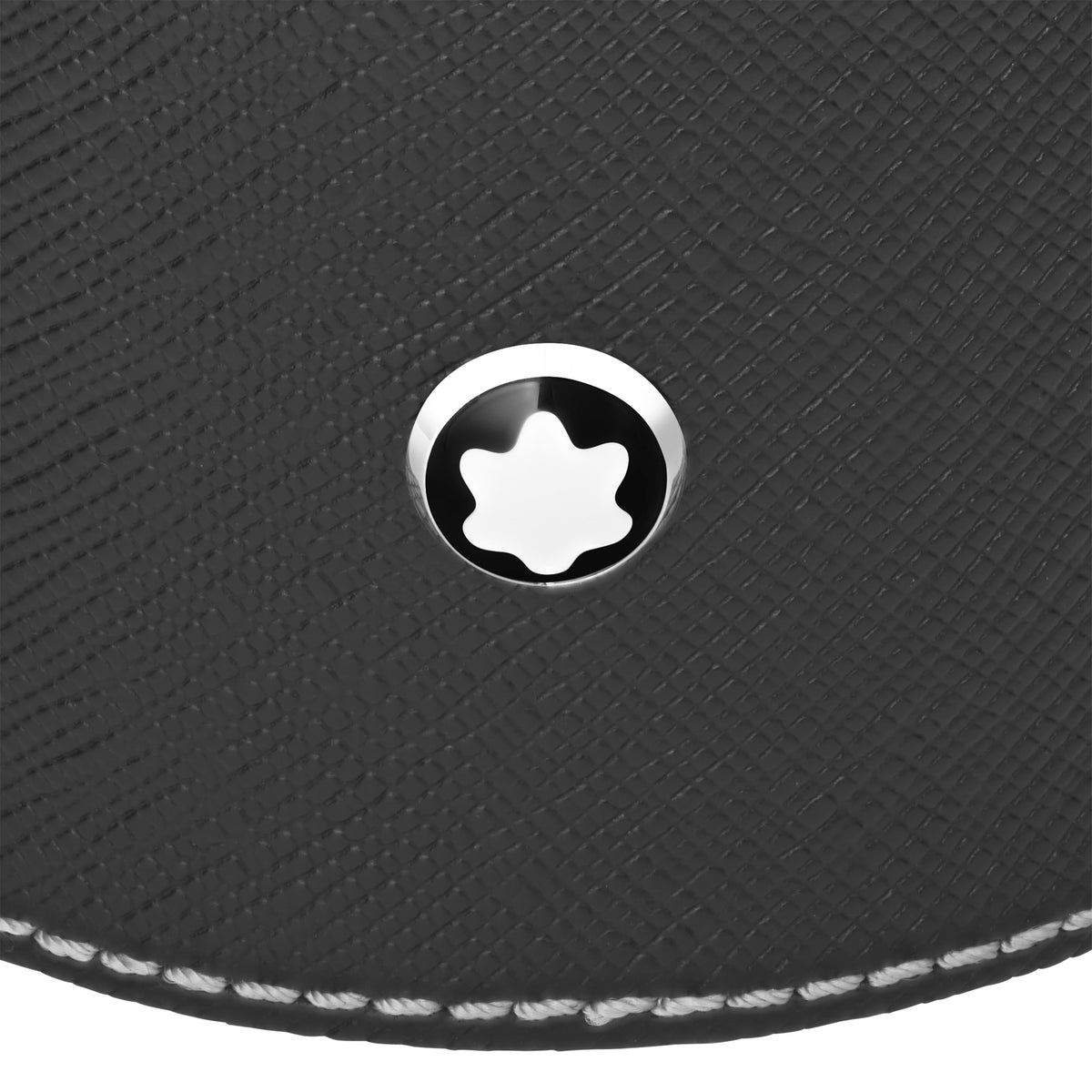 Montblanc Runde mittelgroße Schreibtischablage aus hochwertigem Leder – Ansicht 3