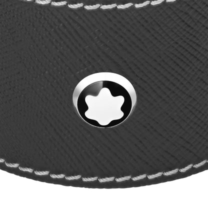 Montblanc Kleine runde Schreibtischablage aus Sartorial Leder – Ansicht 3