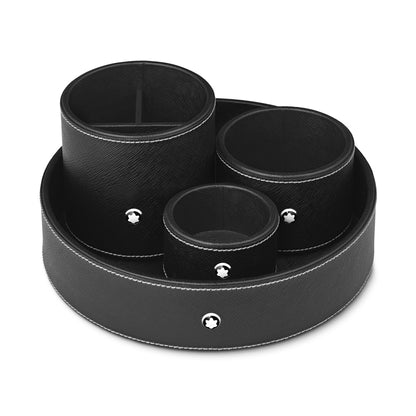 Montblanc Schreibgerätehalter für den Schreibtisch aus Sartorial Leder – Ansicht 2