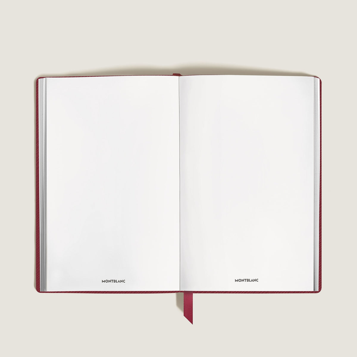 Montblanc Kleines Notizbuch aus Sartorial Leder Leere Seiten (MB134726) – Ansicht 2