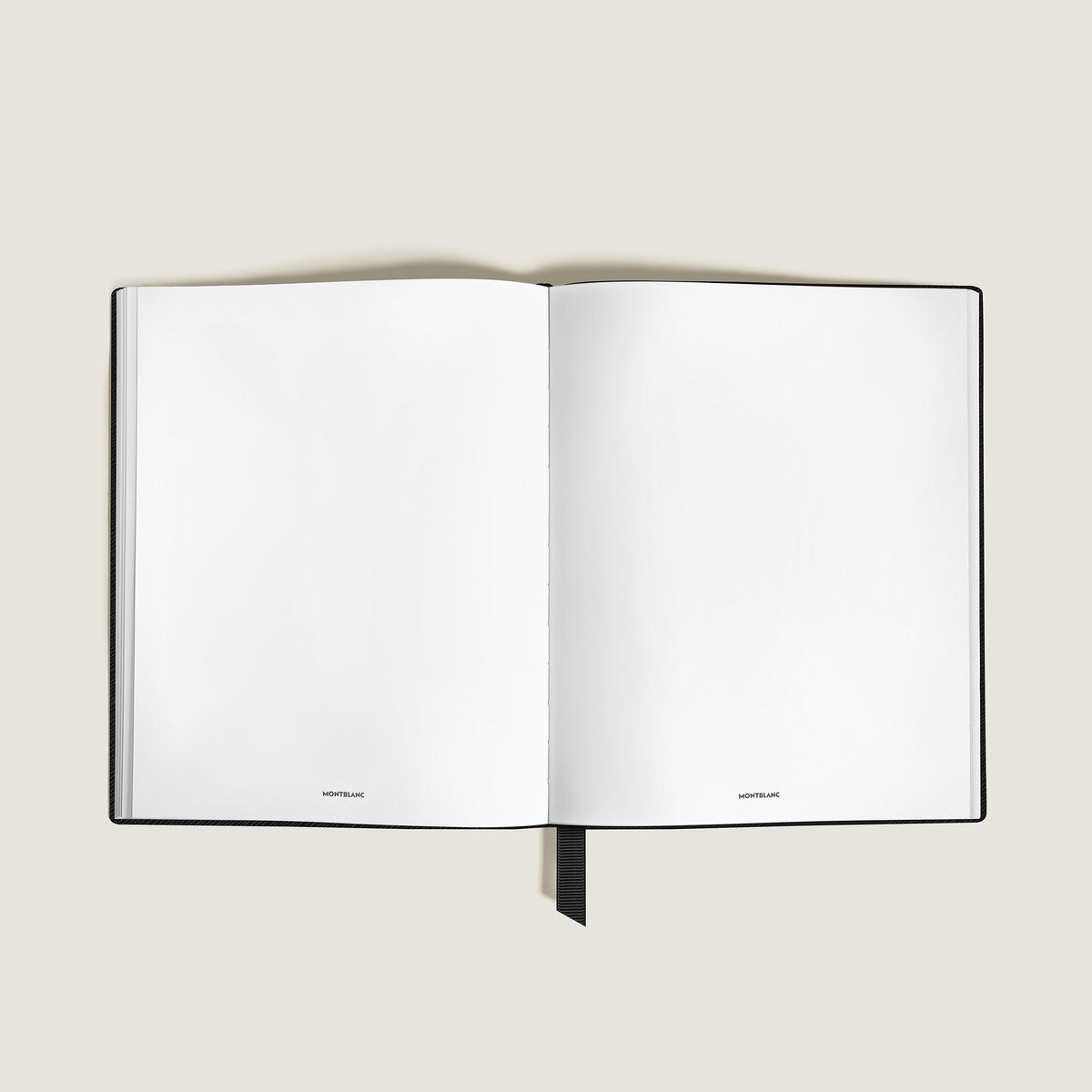 Montblanc Großes Notizbuch aus Sartorial Leder Leere Seiten – Ansicht 2