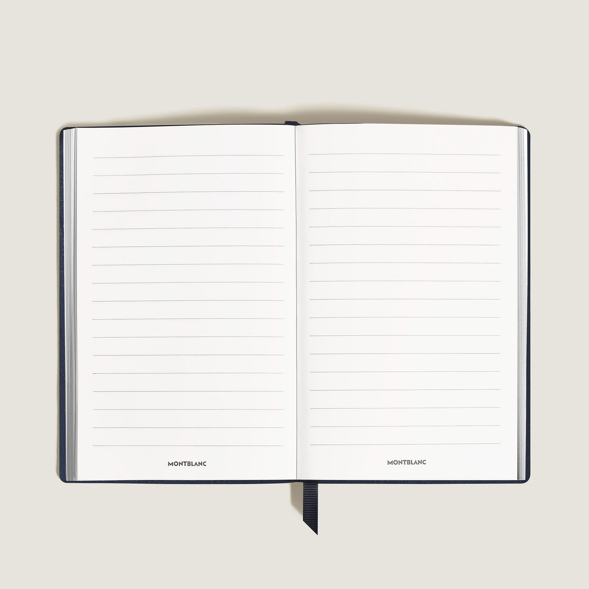 Montblanc Großes Notizbuch aus Sartorial Leder Linierte Seiten (MB134738) – Ansicht 2