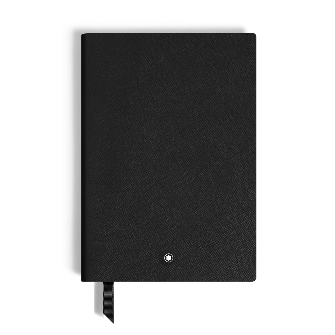 Montblanc, Notizbuch #146, A5 liniert weiss, Black