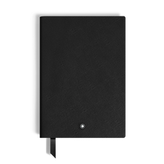 Montblanc, Notizbuch #146, A5 liniert weiss, Black