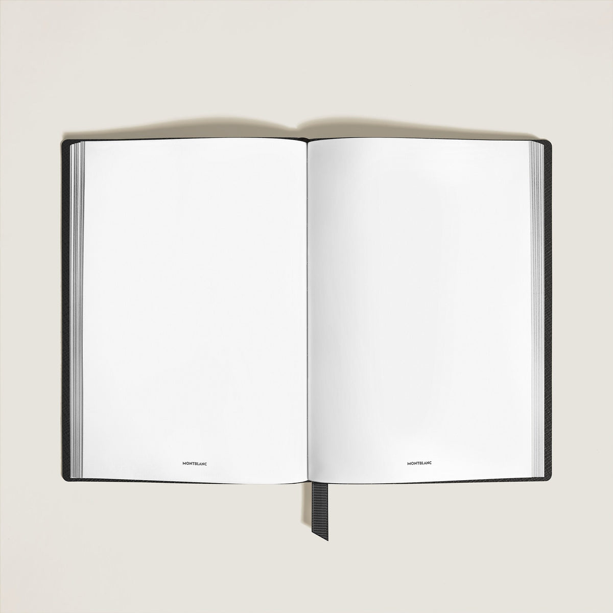 Montblanc Mittelgroßes Notizbuch aus Sartorial Leder Leere Seiten (MB134751) – Ansicht 2