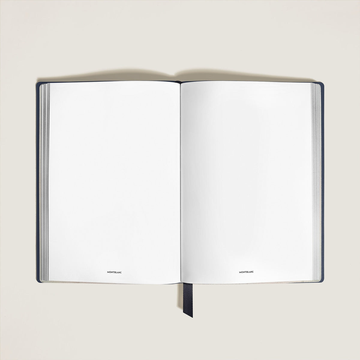Montblanc Mittelgroßes Notizbuch aus Sartorial Leder Leere Seiten (MB134757) – Ansicht 2