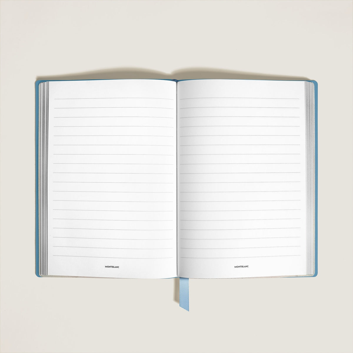 Montblanc Mittelgroßes Notizbuch aus Sartorial Leder Linierte Seiten (MB134759) – Ansicht 2