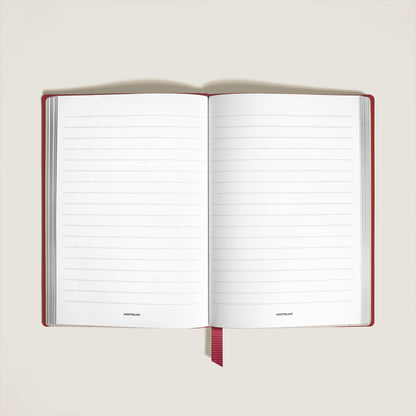 Montblanc Mittelgroßes Notizbuch aus Sartorial Leder Linierte Seiten (MB134762) – Ansicht 2