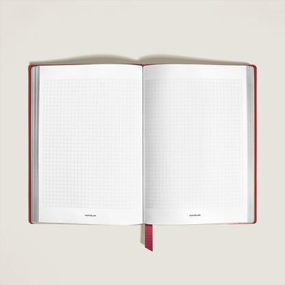 Montblanc Mittelgroßes Notizbuch aus Sartorial Leder Karierte Seiten (MB134764) – Ansicht 2