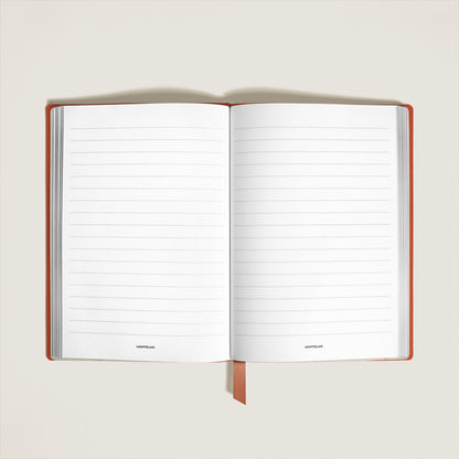 Montblanc Mittelgroßes Notizbuch aus Sartorial Leder Linierte Seiten (MB134765) – Ansicht 2