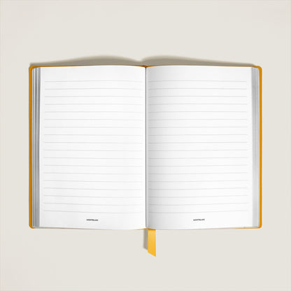 Montblanc Mittelgroßes Notizbuch aus Sartorial Leder Linierte Seiten (MB134771) – Ansicht 2