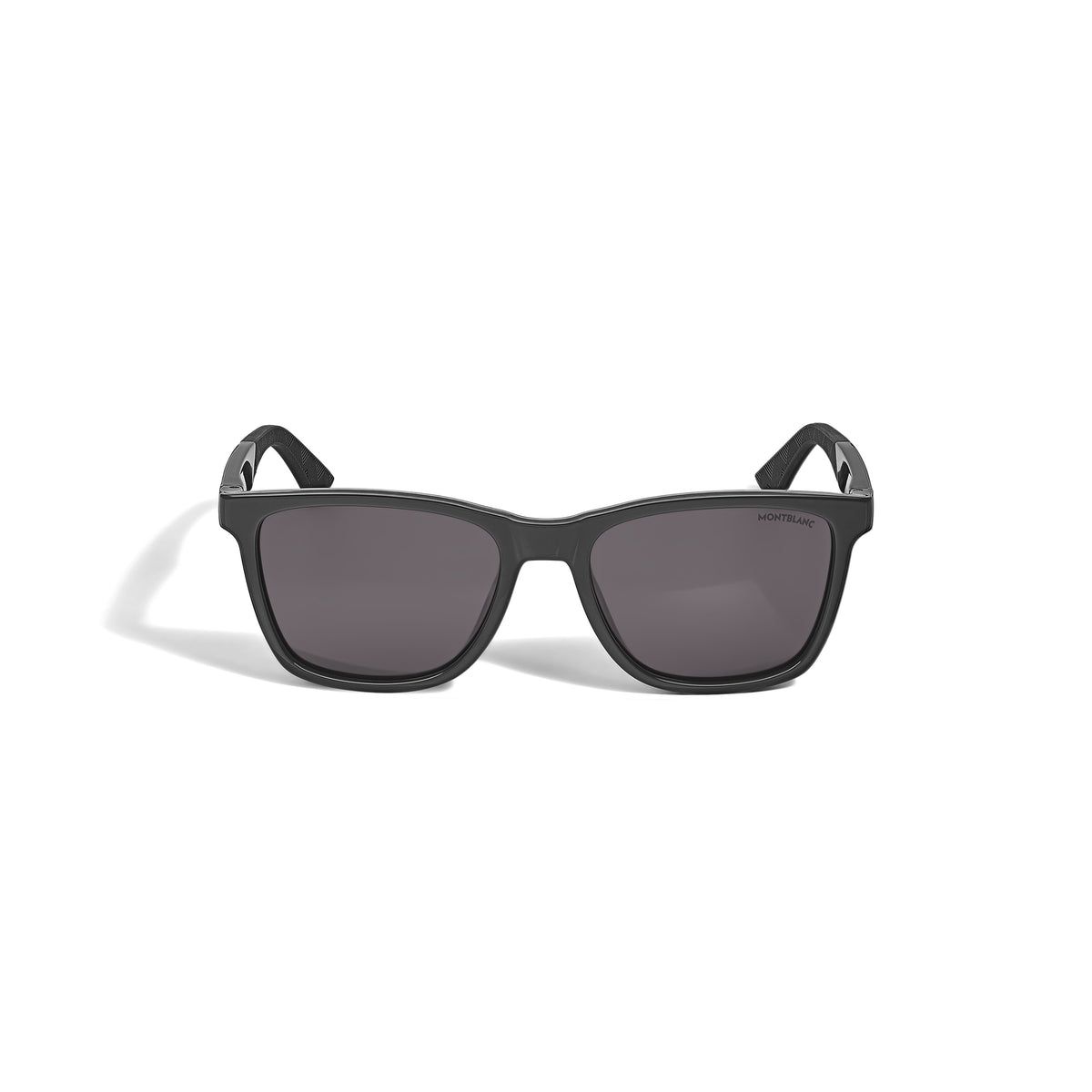 Montblanc Quadratische Sonnenbrille mit schwarzem Spritzgussrahmen – Ansicht 1