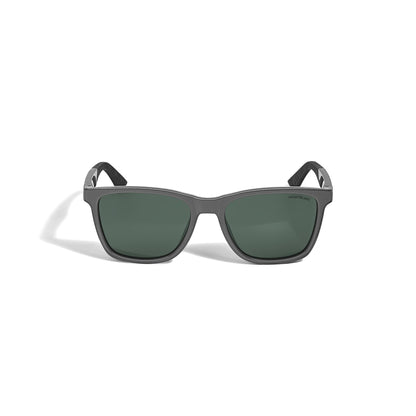 Montblanc Quadratische Sonnenbrille mit grauem Spritzgussrahmen – Ansicht 1