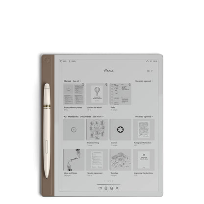 Montblanc Digital Paper Elixir in Goldfarben – Ansicht 1