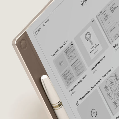 Montblanc Digital Paper Elixir in Goldfarben – Ansicht 5