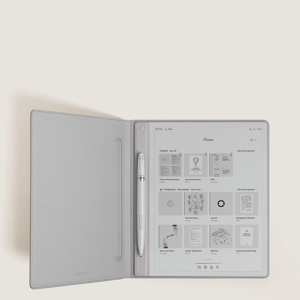Montblanc Digital Paper in Cool Grey – Ansicht 6