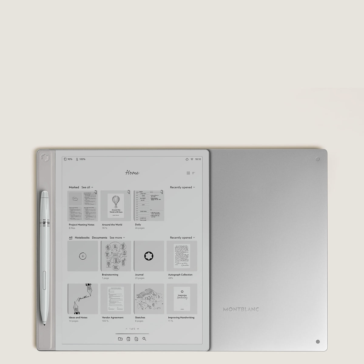 Montblanc Digital Paper in Cool Grey – Ansicht 7