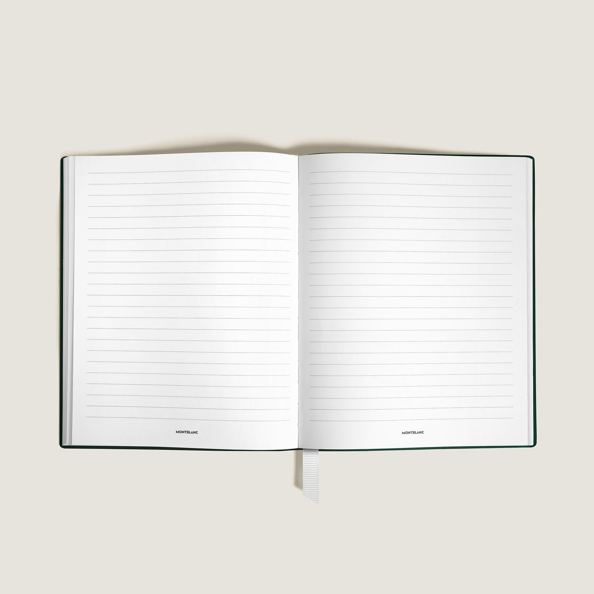 Montblanc Großes Notizbuch aus Sartorial Leder Linierte Seiten (MB135029) – Ansicht 2