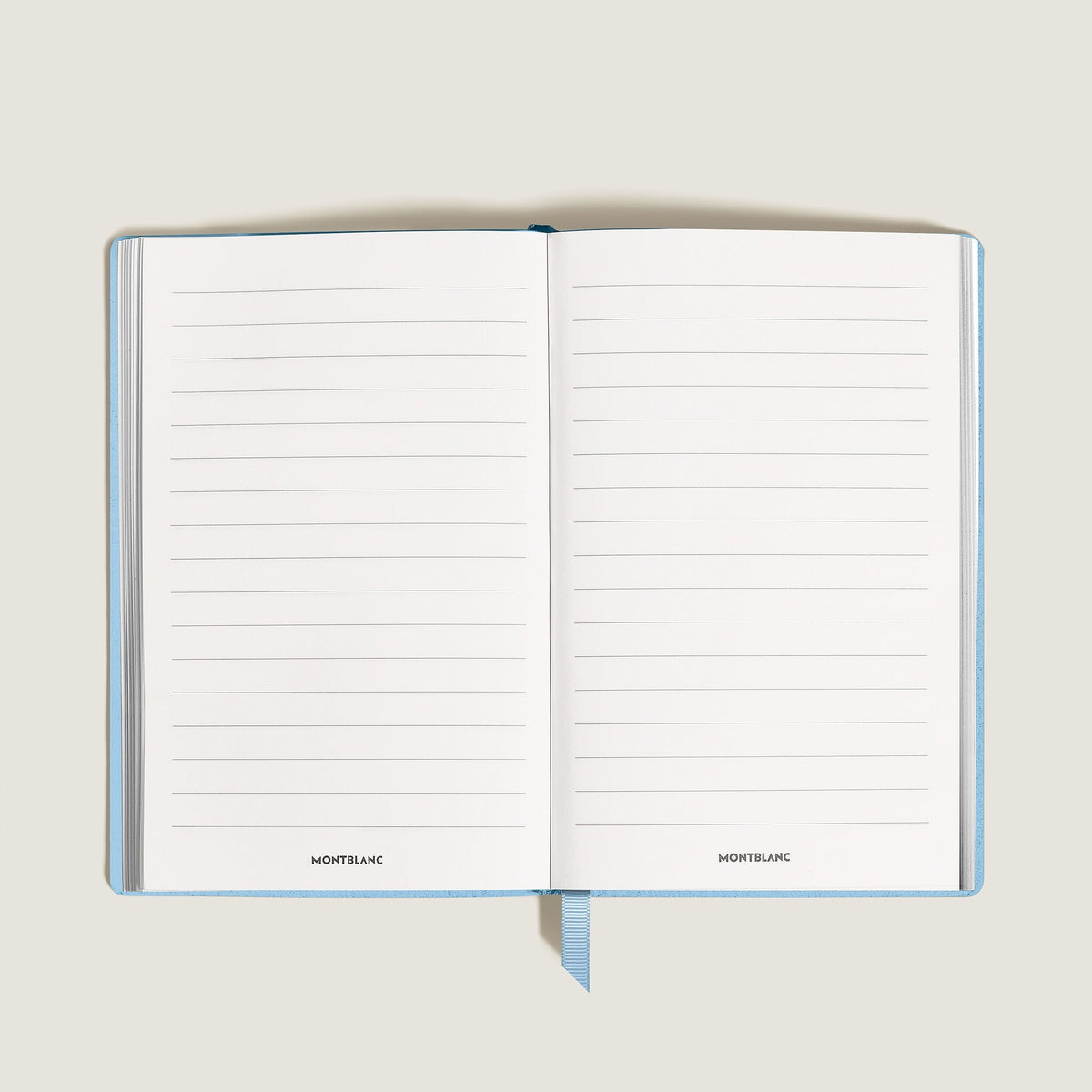 Montblanc Großes Notizbuch aus Sartorial Leder Linierte Seiten (MB135030) – Ansicht 2