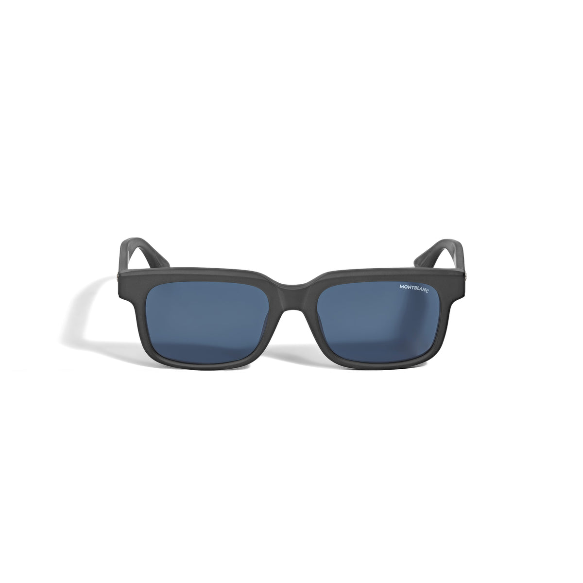 Montblanc Quadratische Sonnenbrille mit schwarzem Acetatrahmen (MB135575) – Ansicht 1