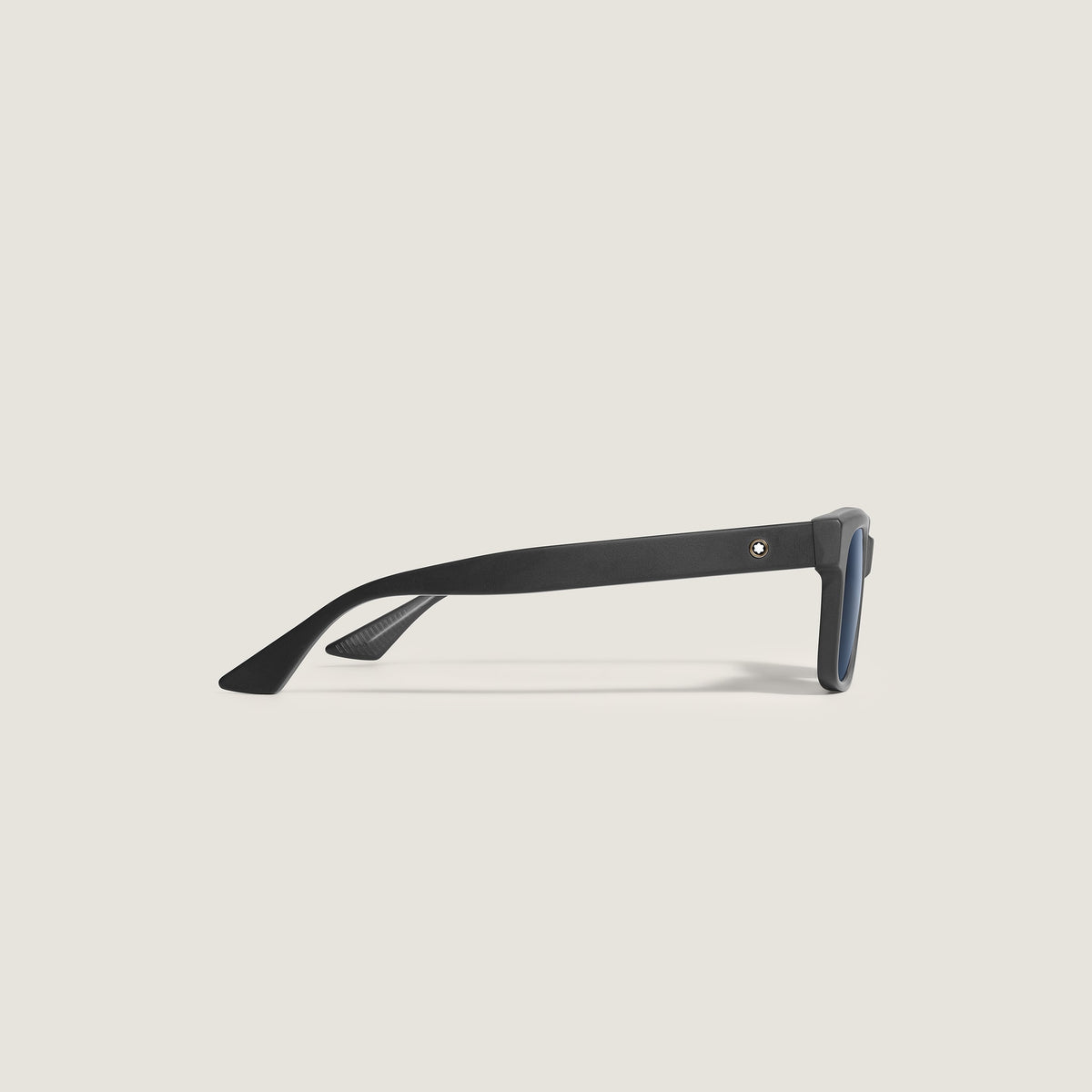 Montblanc Quadratische Sonnenbrille mit schwarzem Acetatrahmen (MB135575) – Ansicht 2