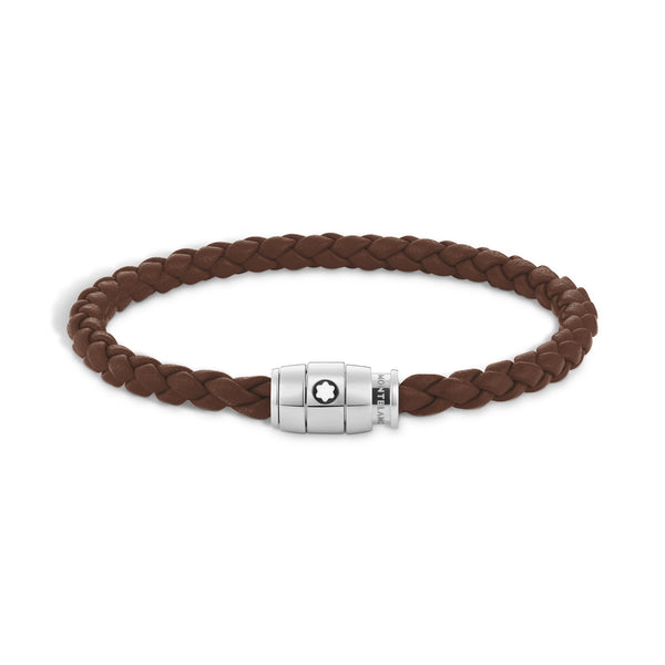 Montblanc Armband mit 3 Ringen aus Soft Leder (MB136000)