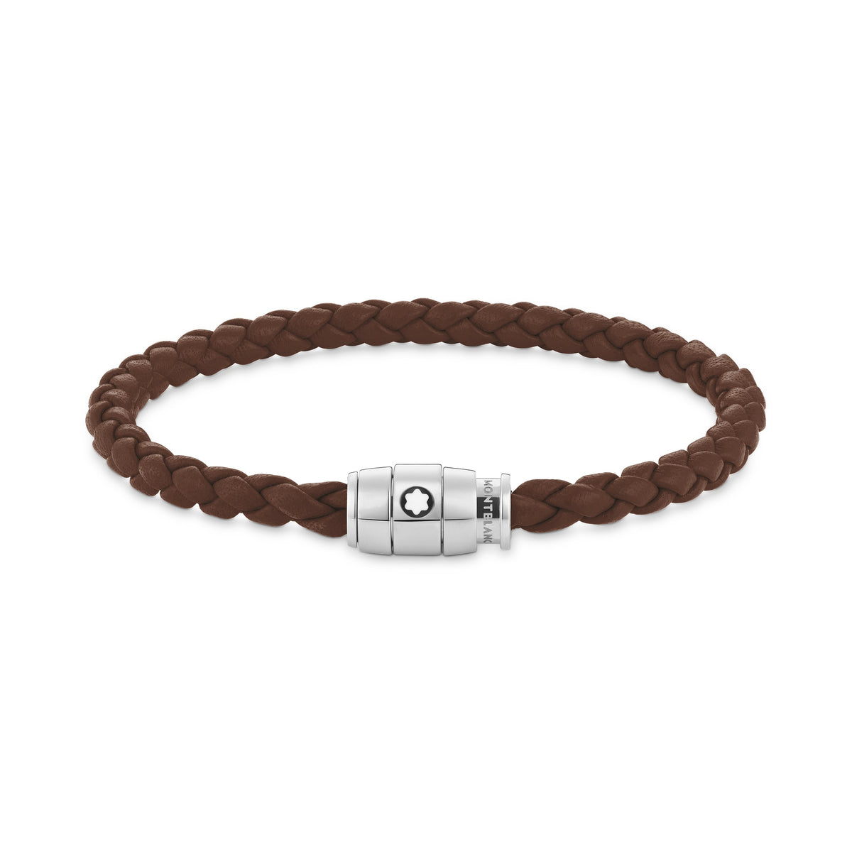 Montblanc Armband mit 3 Ringen aus Soft Leder (MB136001) – Ansicht 1