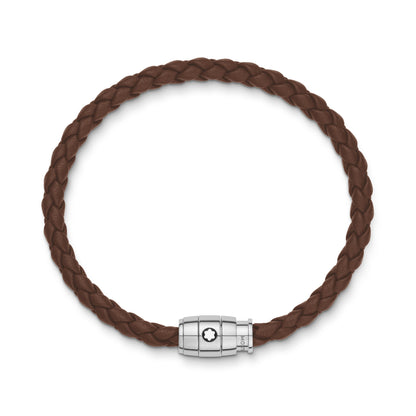 Montblanc Armband mit 3 Ringen aus Soft Leder (MB136001) – Ansicht 2