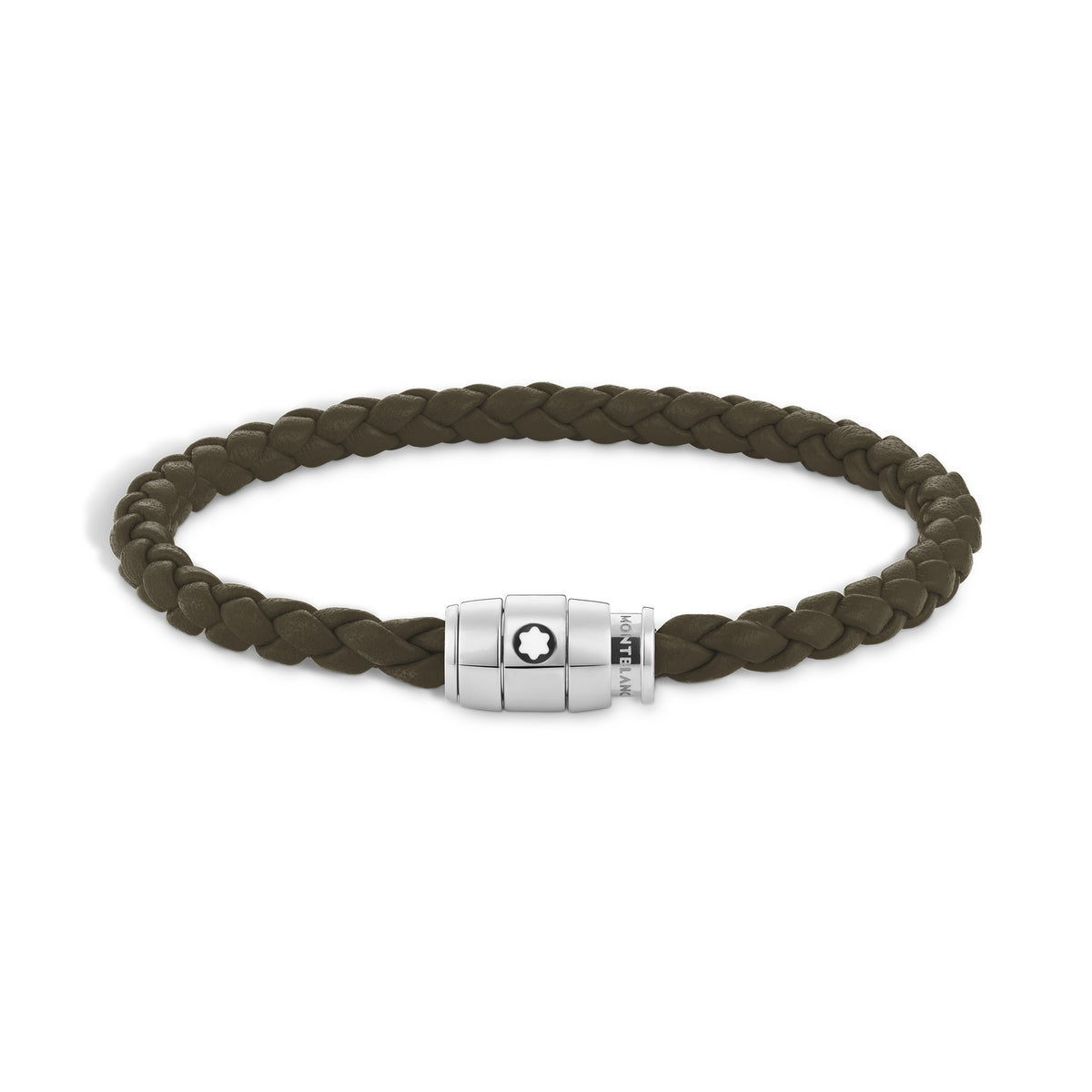 Montblanc Armband mit 3 Ringen aus Soft Leder (MB136003) – Ansicht 1