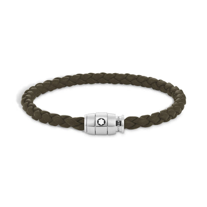 Montblanc Armband mit 3 Ringen aus Soft Leder (MB136003) – Ansicht 1