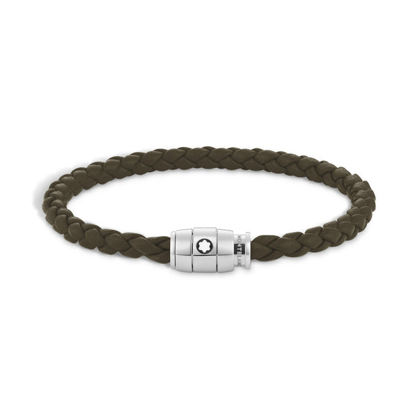 Montblanc Armband mit 3 Ringen aus Soft Leder (MB136003)