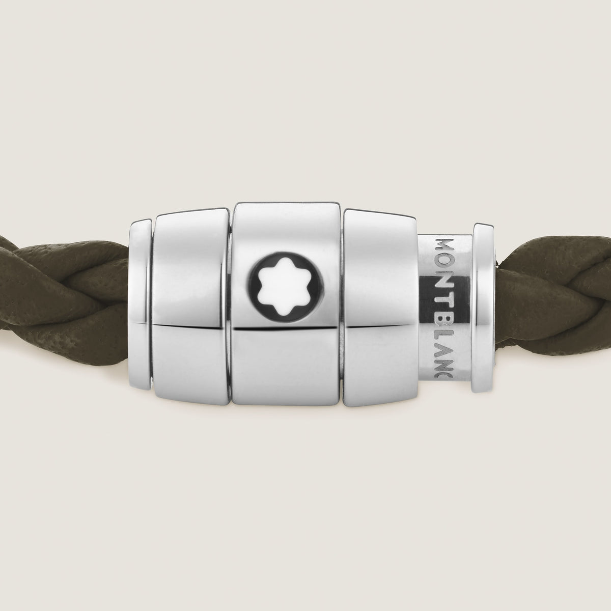 Montblanc Armband mit 3 Ringen aus Soft Leder (MB136003) – Ansicht 2