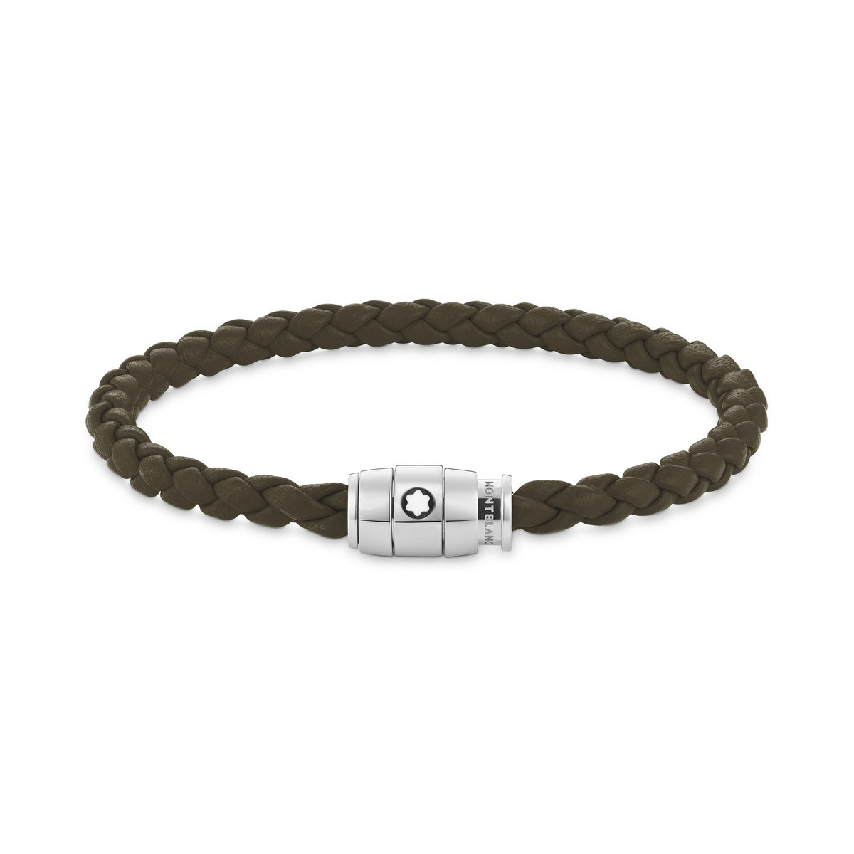 Montblanc Armband mit 3 Ringen aus Soft Leder (MB136004) – Ansicht 1