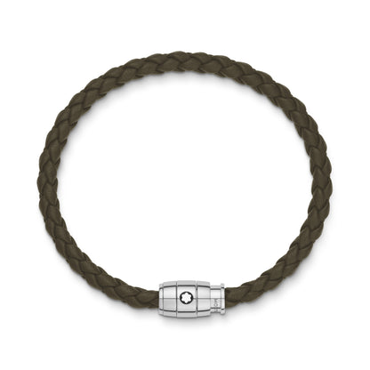 Montblanc Armband mit 3 Ringen aus Soft Leder (MB136004) – Ansicht 2