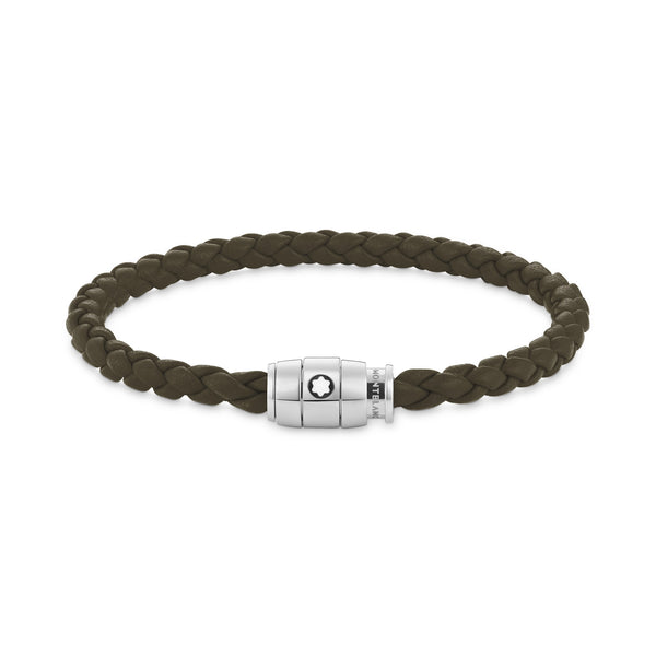 Montblanc Armband mit 3 Ringen aus Soft Leder (MB136005)
