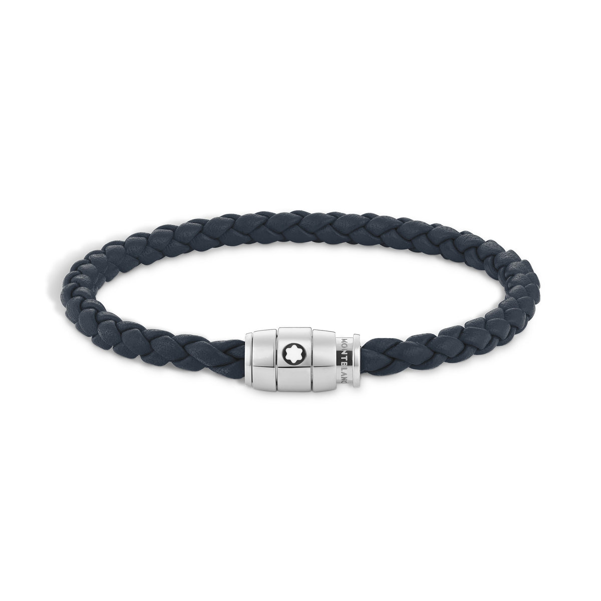 Montblanc Armband mit 3 Ringen aus Soft Leder (MB136012) – Ansicht 1