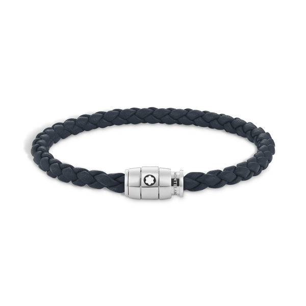 Montblanc Armband mit 3 Ringen aus Soft Leder (MB136012)