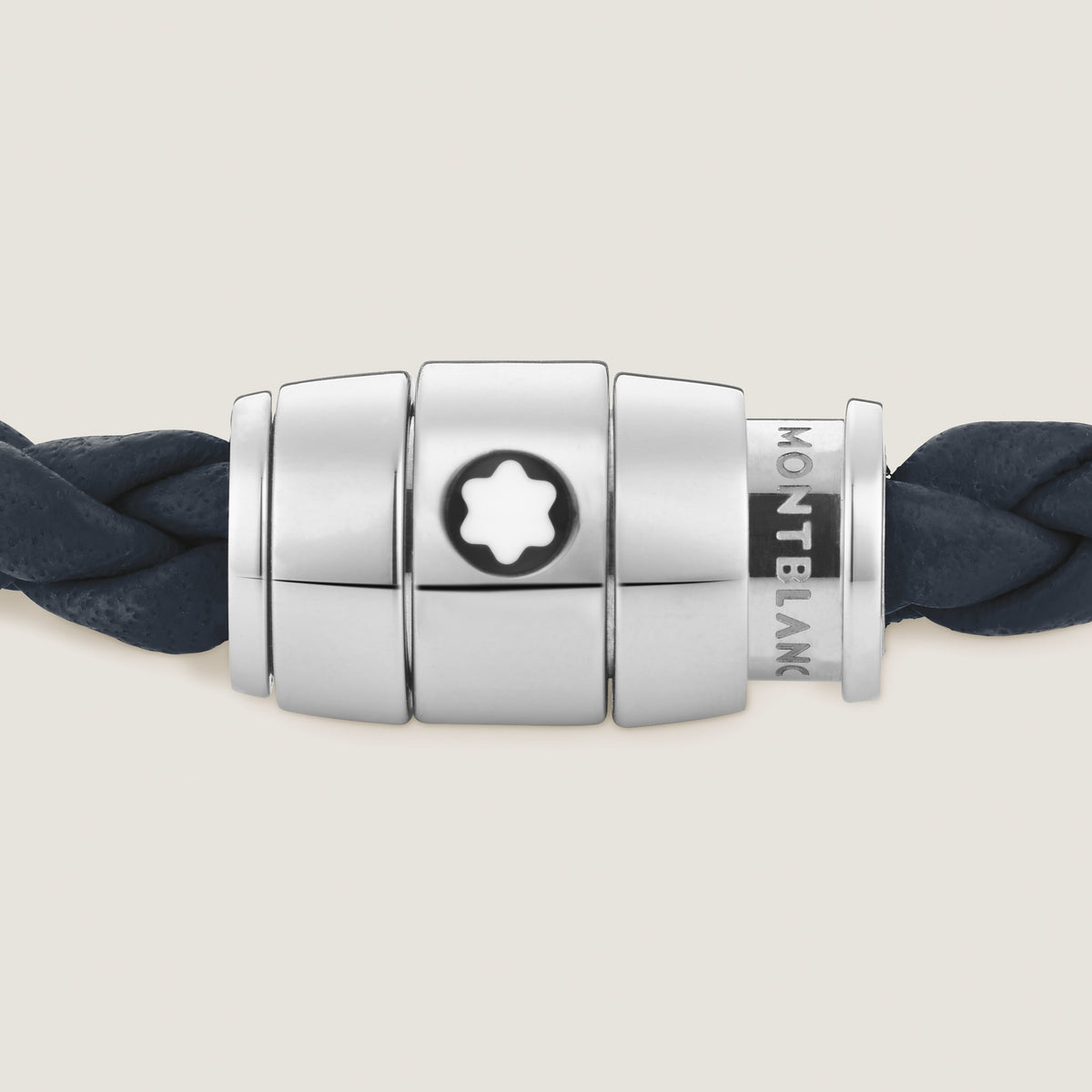 Montblanc Armband mit 3 Ringen aus Soft Leder (MB136012) – Ansicht 2