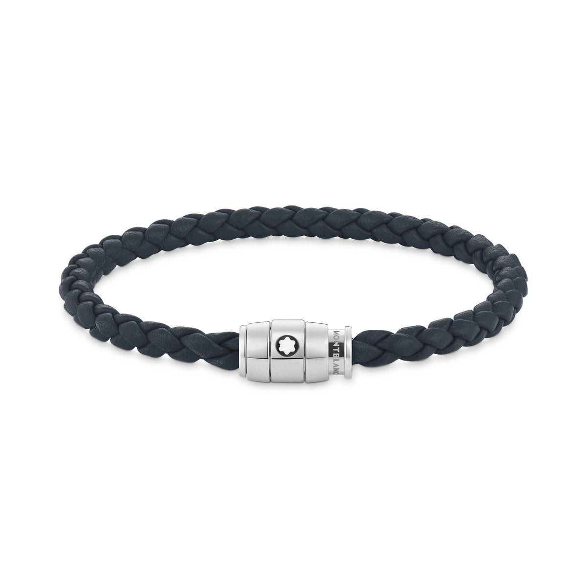 Montblanc Armband mit 3 Ringen aus Soft Leder (MB136014) – Ansicht 1